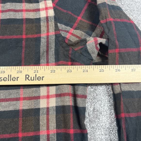 Pendleton Flannel Shirt Mens Extra Large Mason Cotton Button Down Outdoors Brown - Picture 9 of 11